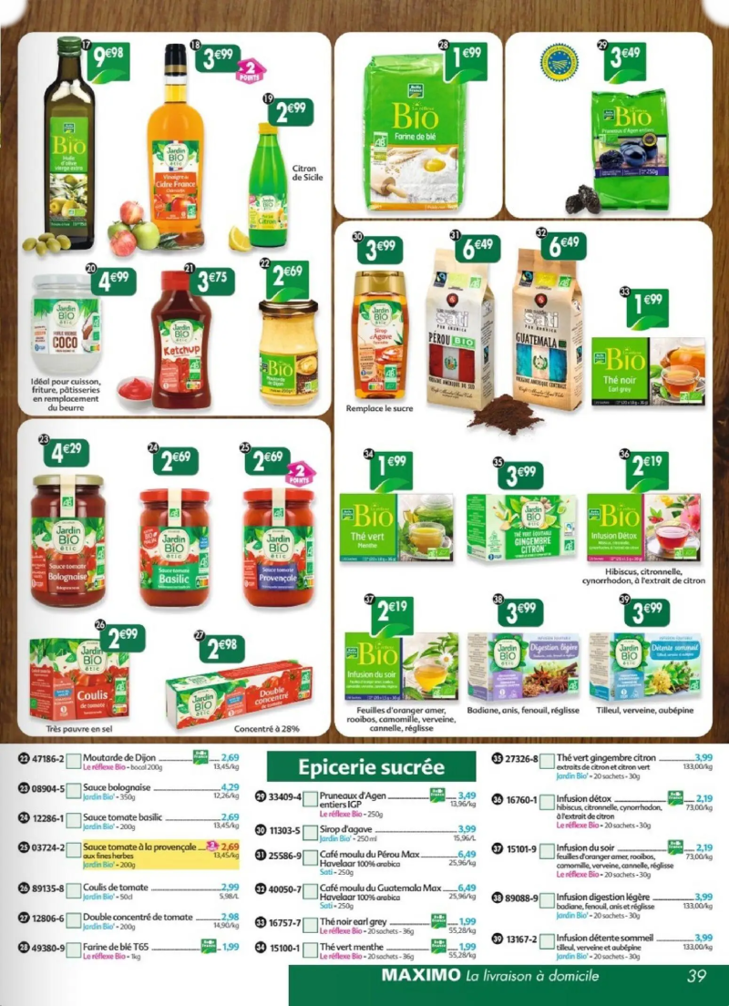Maximo catalogue du 27/03 – page 39