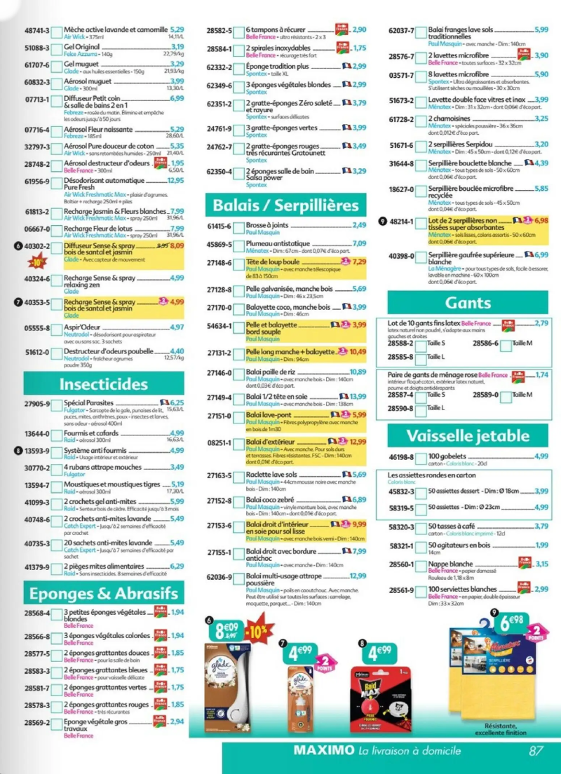 Maximo catalogue du 27/03 – page 87