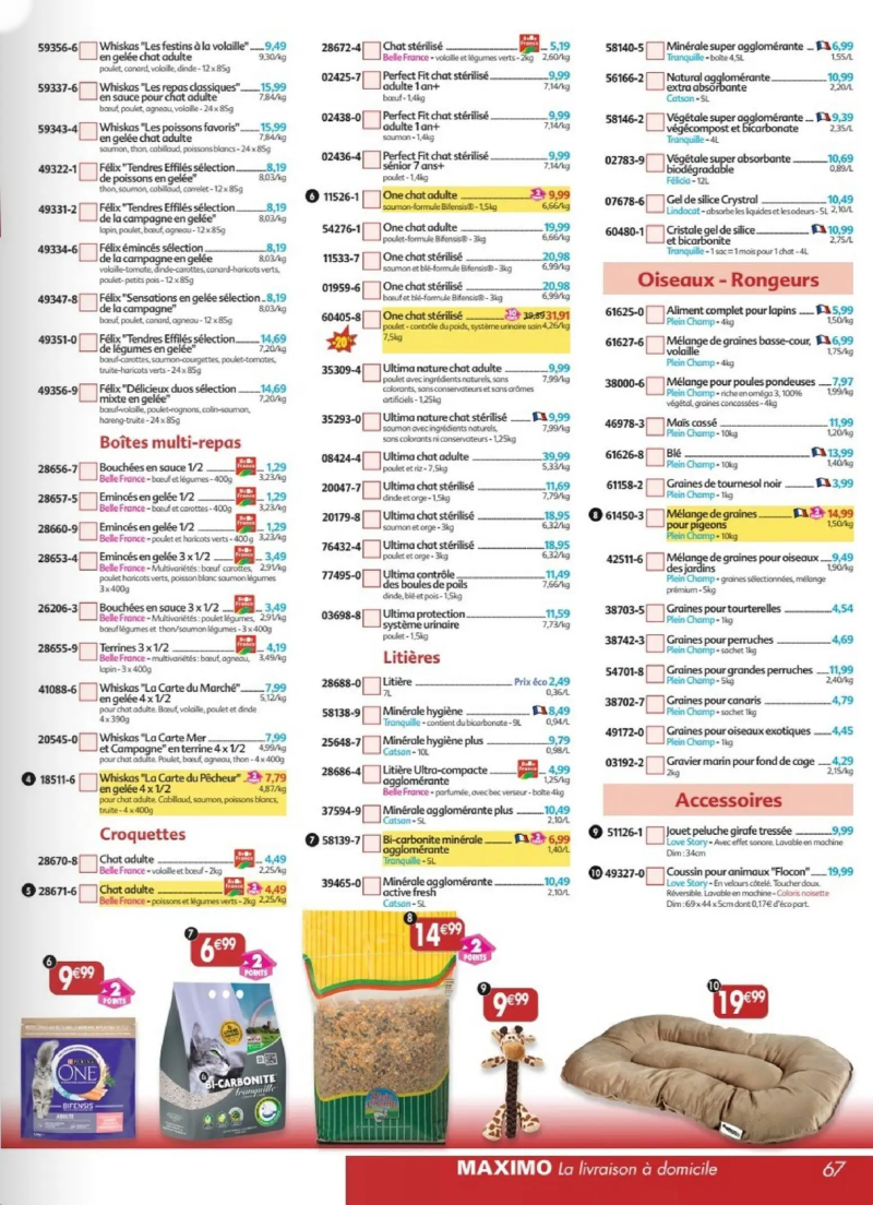 Maximo catalogue du 27/03 – page 67