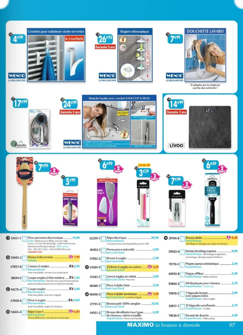 Maximo catalogue du 27/03 – page 97