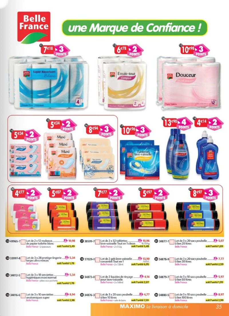 Maximo catalogue du 27/03 – page 35