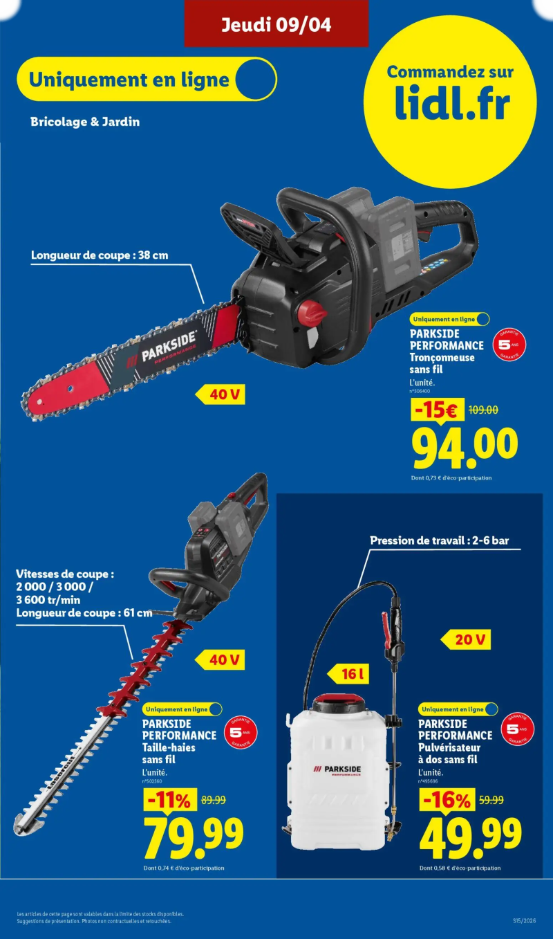Lidl catalogue du 09/04 – page 45