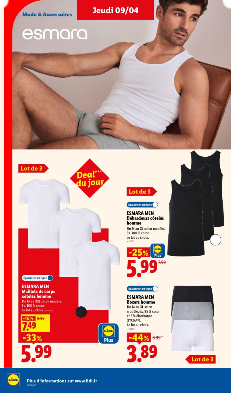 Lidl catalogue du 09/04 – page 40