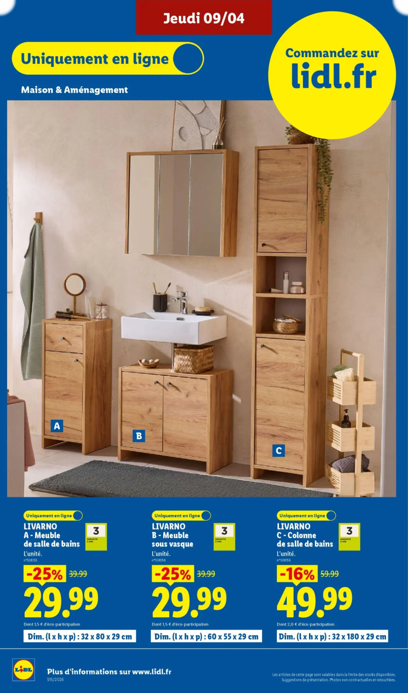 Lidl catalogue du 09/04 – page 50