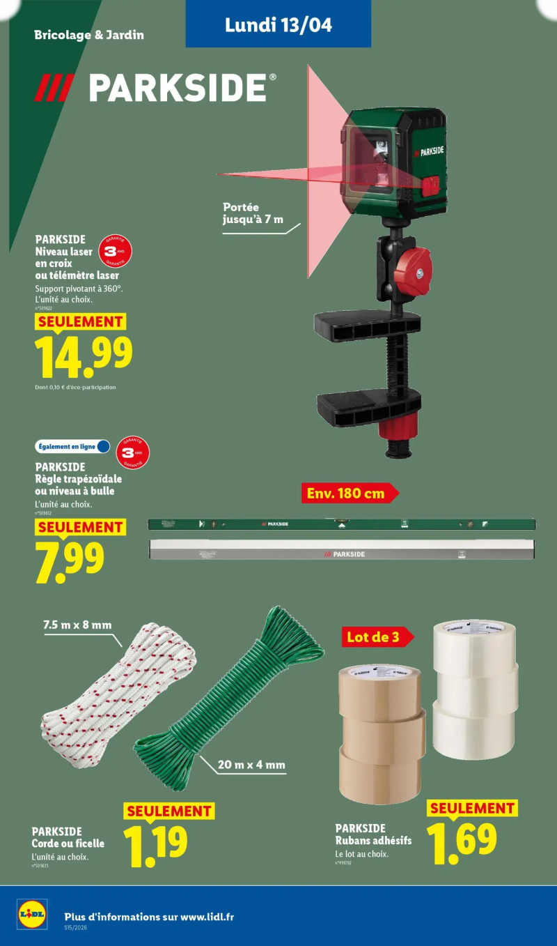 Lidl catalogue du 09/04 – page 58
