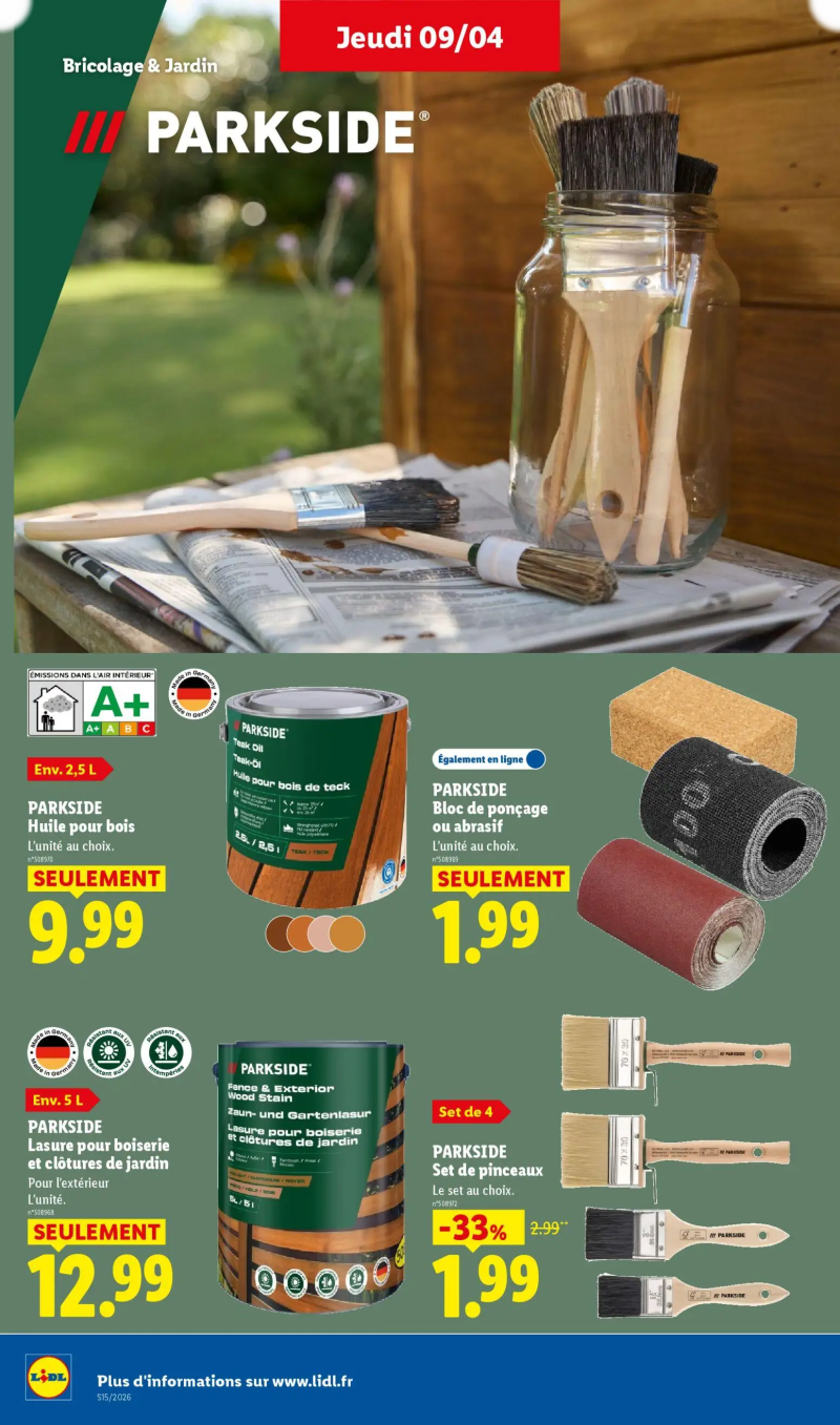 Lidl catalogue du 09/04 – page 32