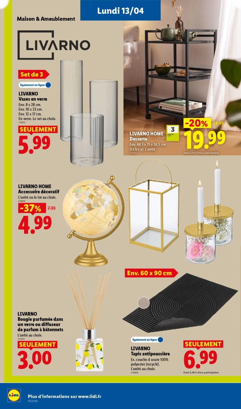 Lidl catalogue du 09/04 – page 62