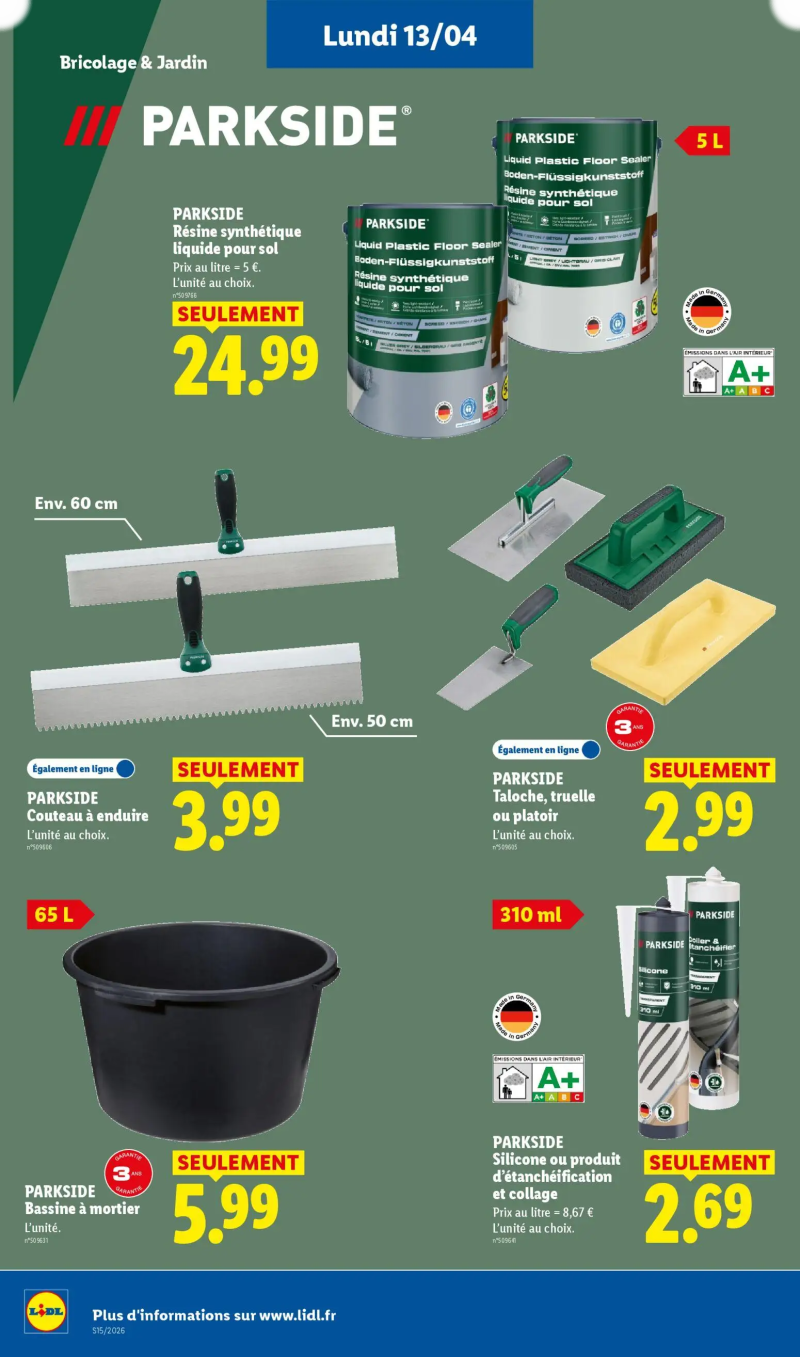 Lidl catalogue du 09/04 – page 60
