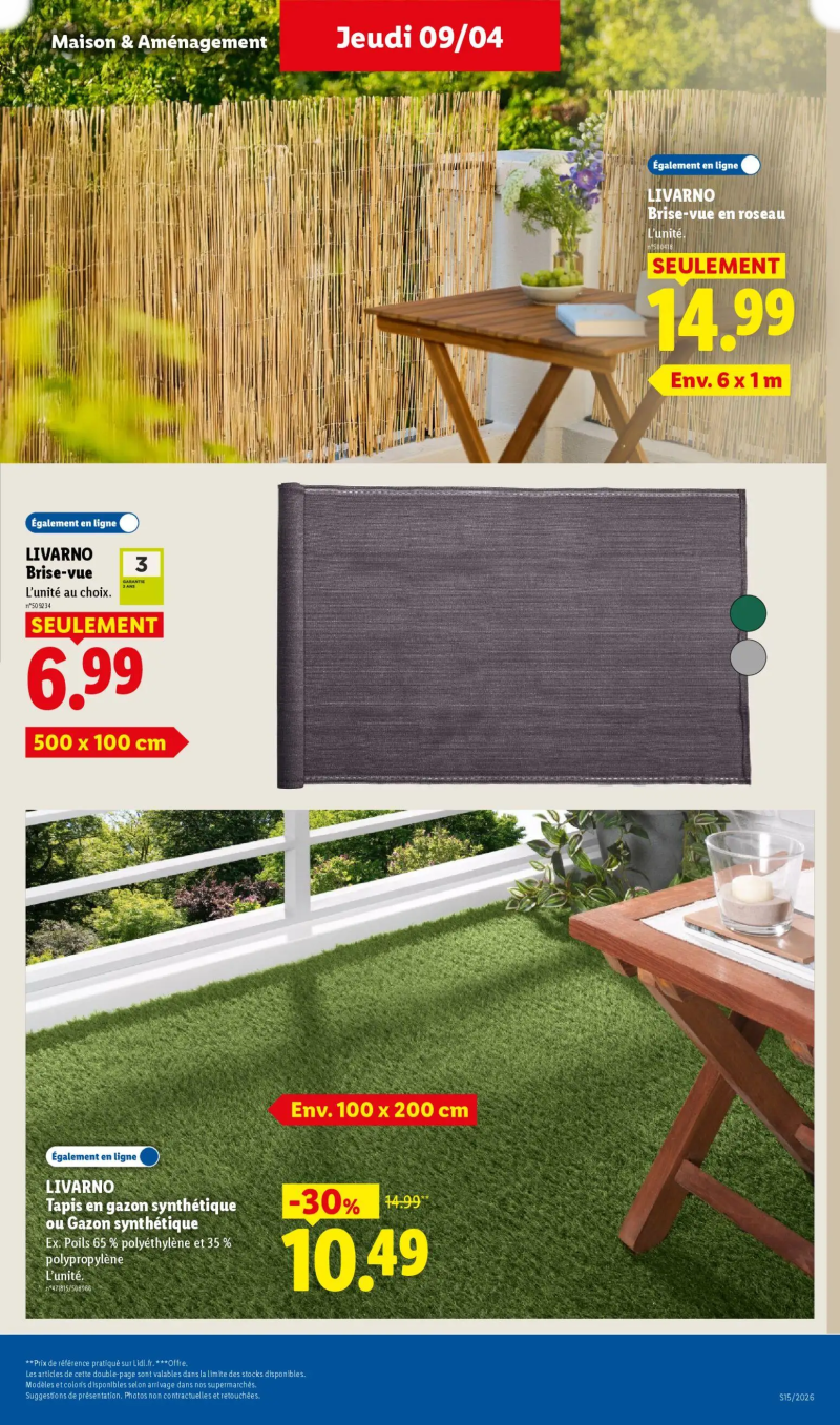 Lidl catalogue du 09/04 – page 39