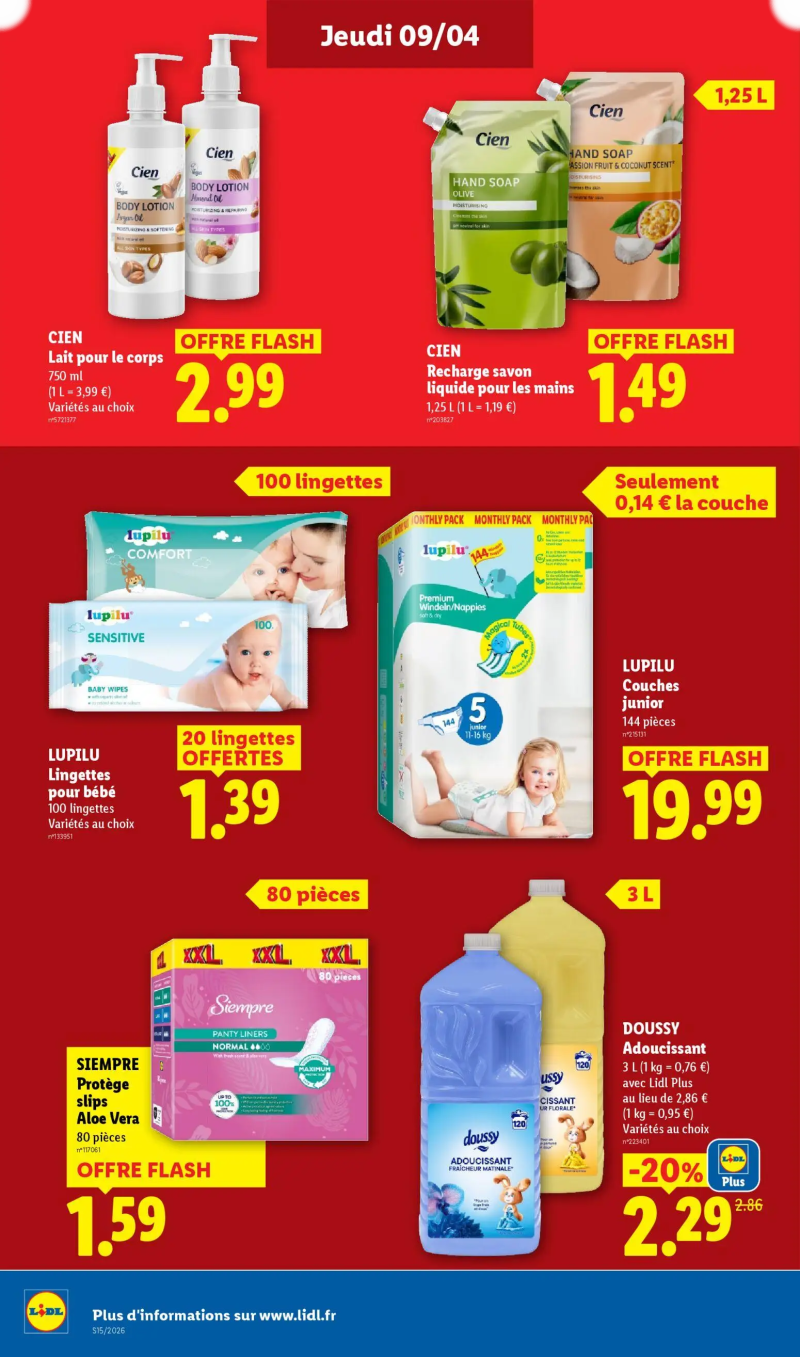 Lidl catalogue du 09/04 – page 20