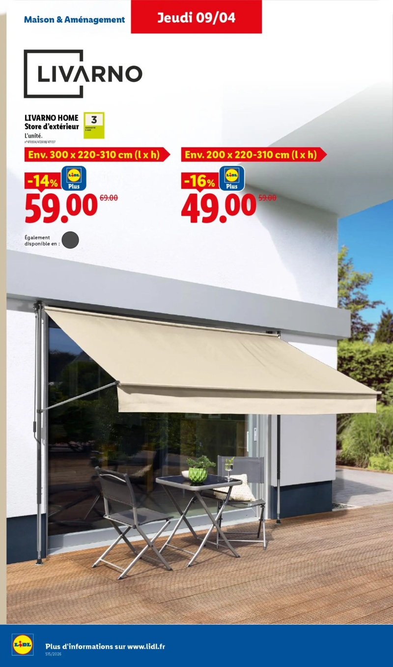 Lidl catalogue du 09/04 – page 38