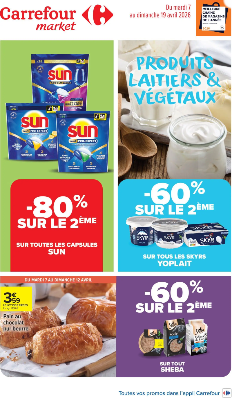 Carrefour Market catalogue du 07/04 – page 1