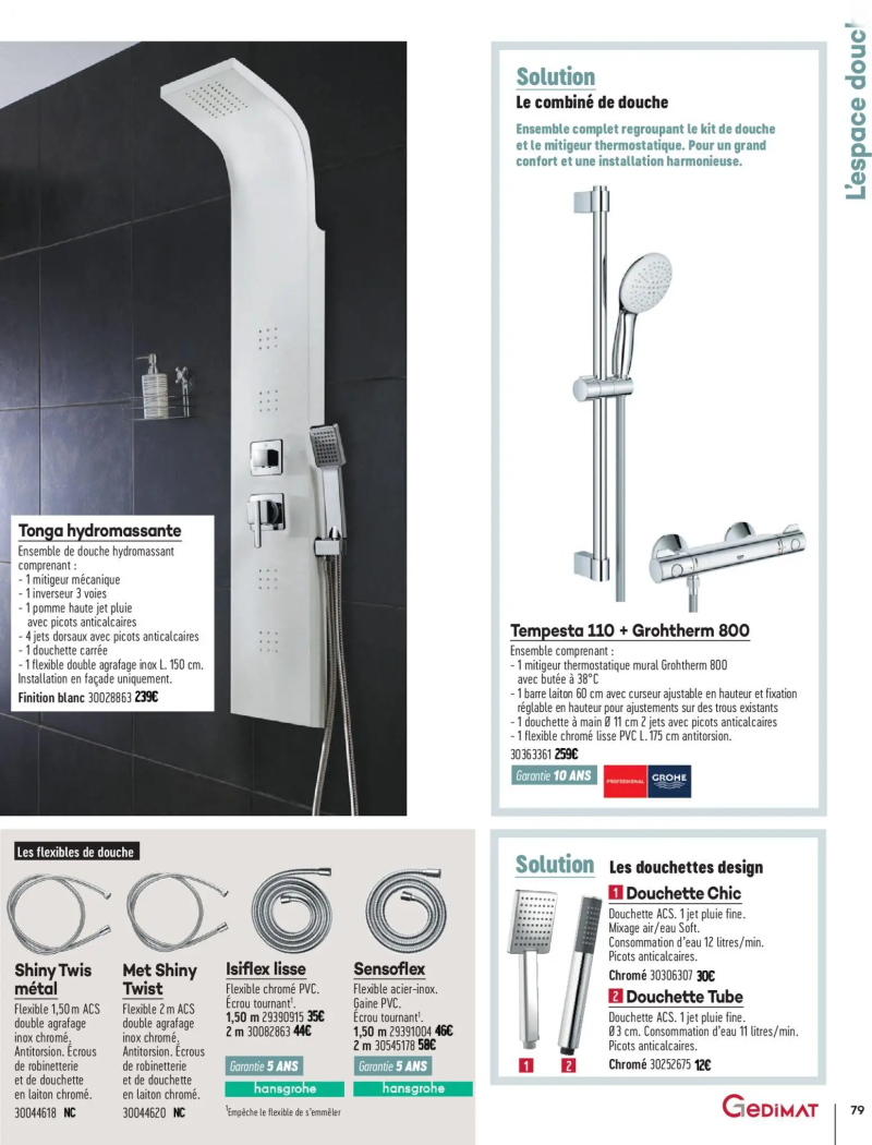 Gedimat catalogue du 01/04 – page 79