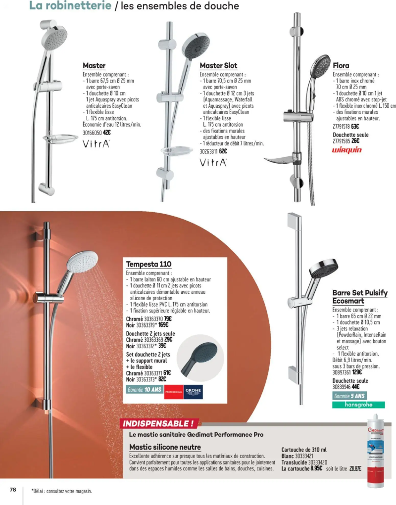 Gedimat catalogue du 01/04 – page 78