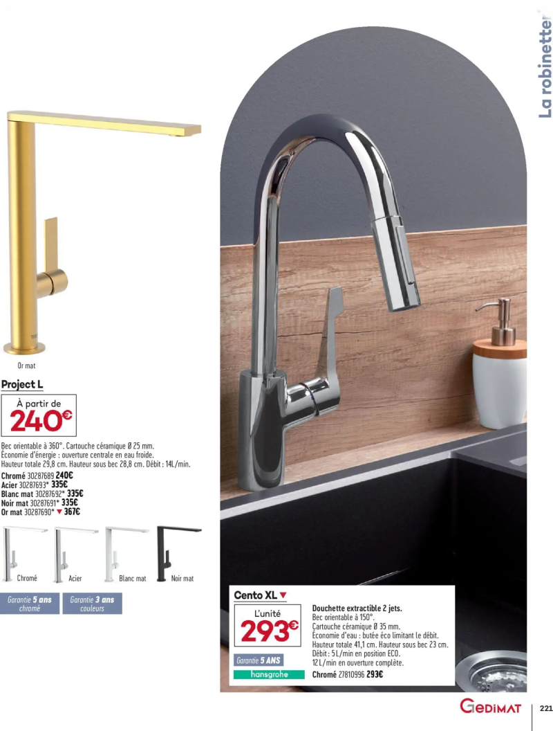 Gedimat catalogue du 01/04 – page 221