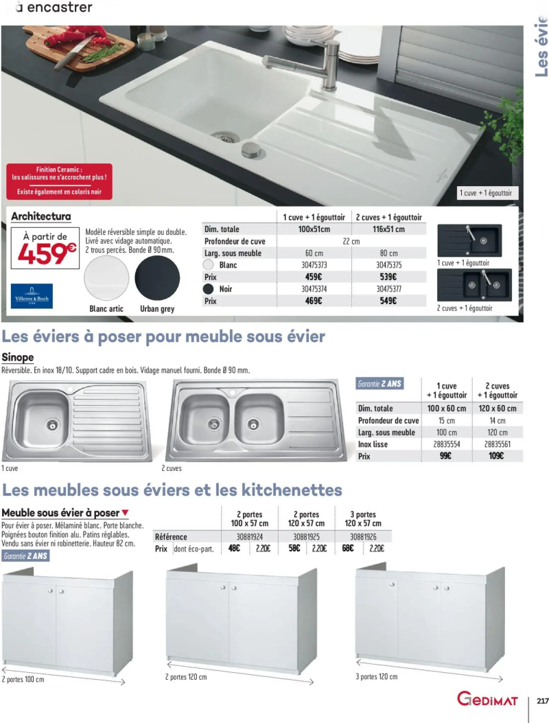 Gedimat catalogue du 01/04 – page 217