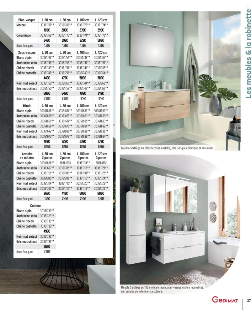Gedimat catalogue du 01/04 – page 27