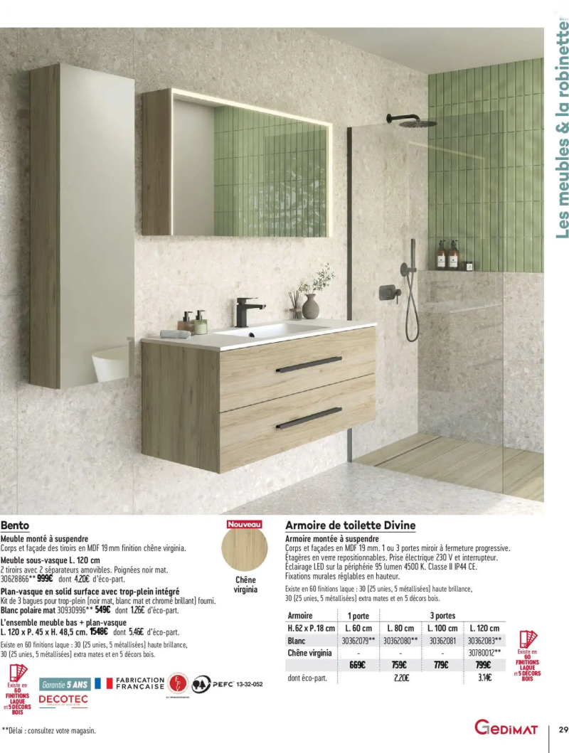 Gedimat catalogue du 01/04 – page 29
