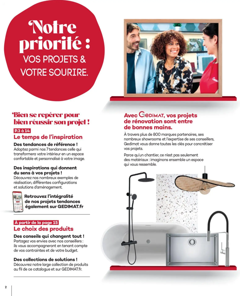 Gedimat catalogue du 01/04 – page 2