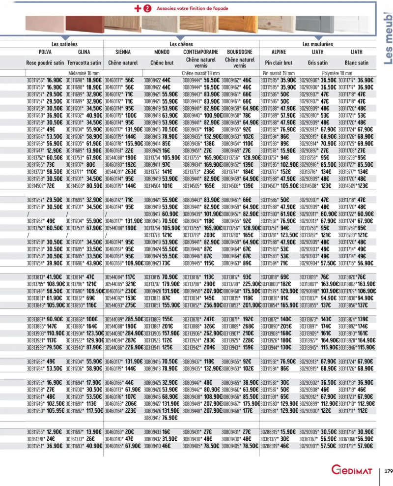 Gedimat catalogue du 01/04 – page 179