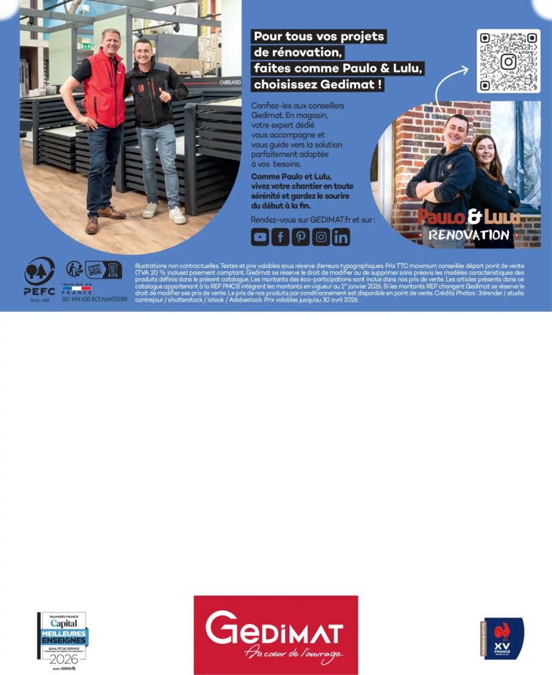 Gedimat catalogue du 01/04 – page 224