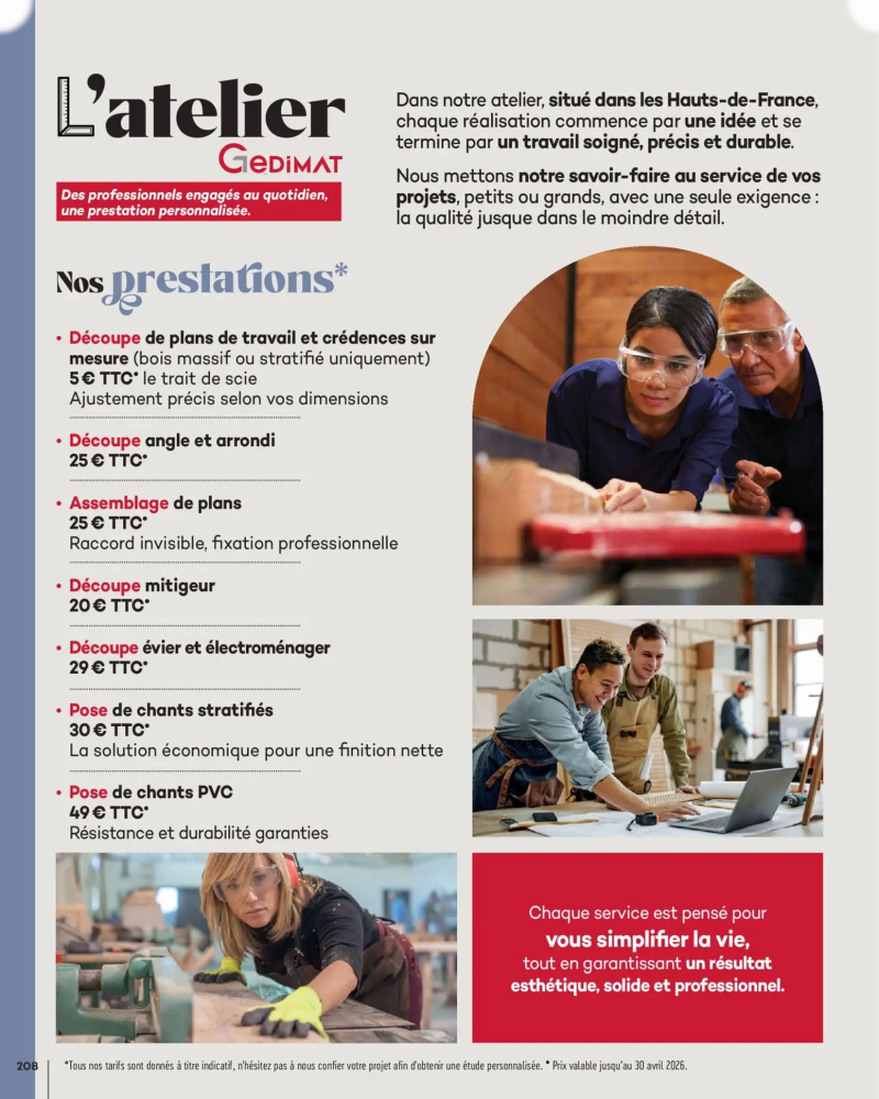 Gedimat catalogue du 01/04 – page 208