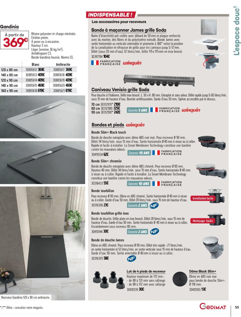 Gedimat catalogue du 01/04 – page 55