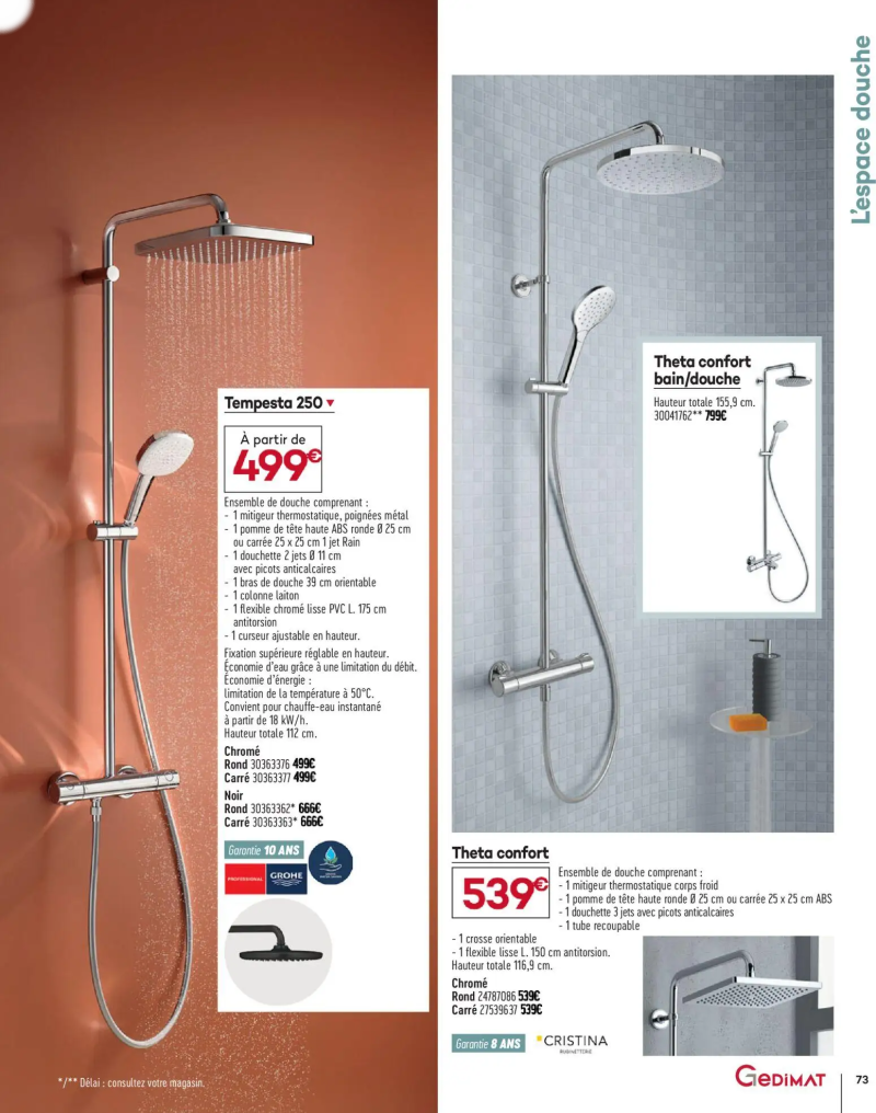 Gedimat catalogue du 01/04 – page 73