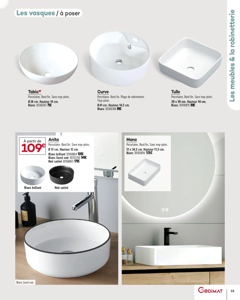 Gedimat catalogue du 01/04 – page 33