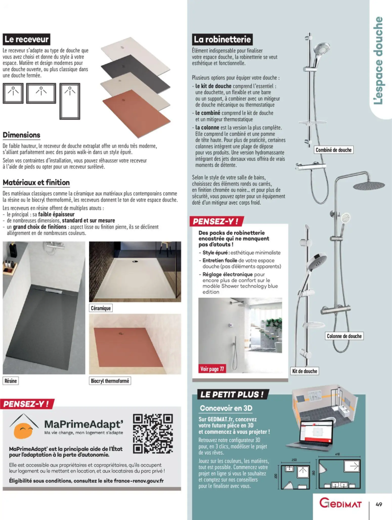 Gedimat catalogue du 01/04 – page 49