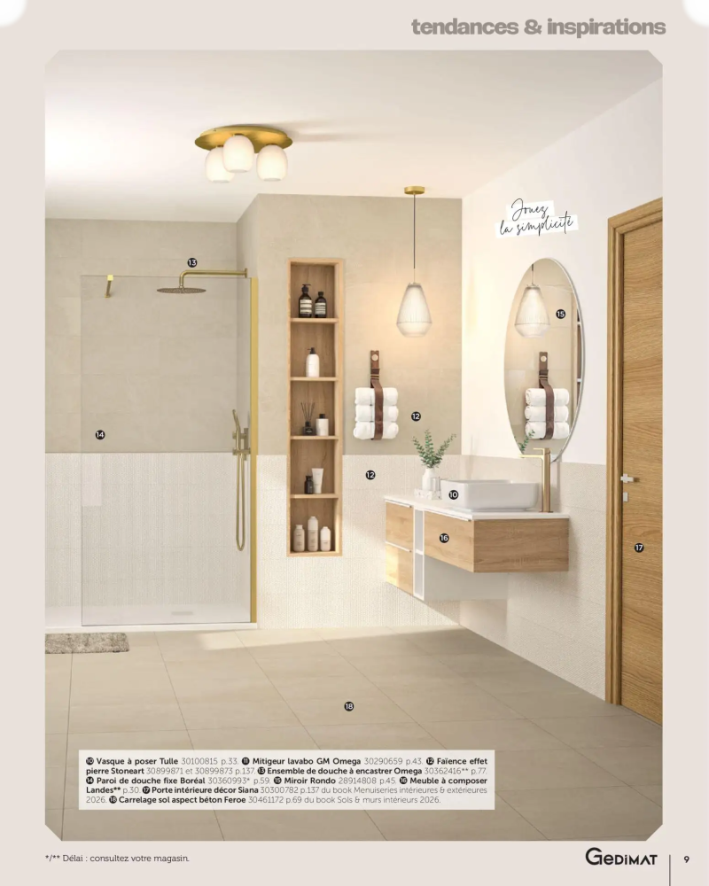 Gedimat catalogue du 01/04 – page 9