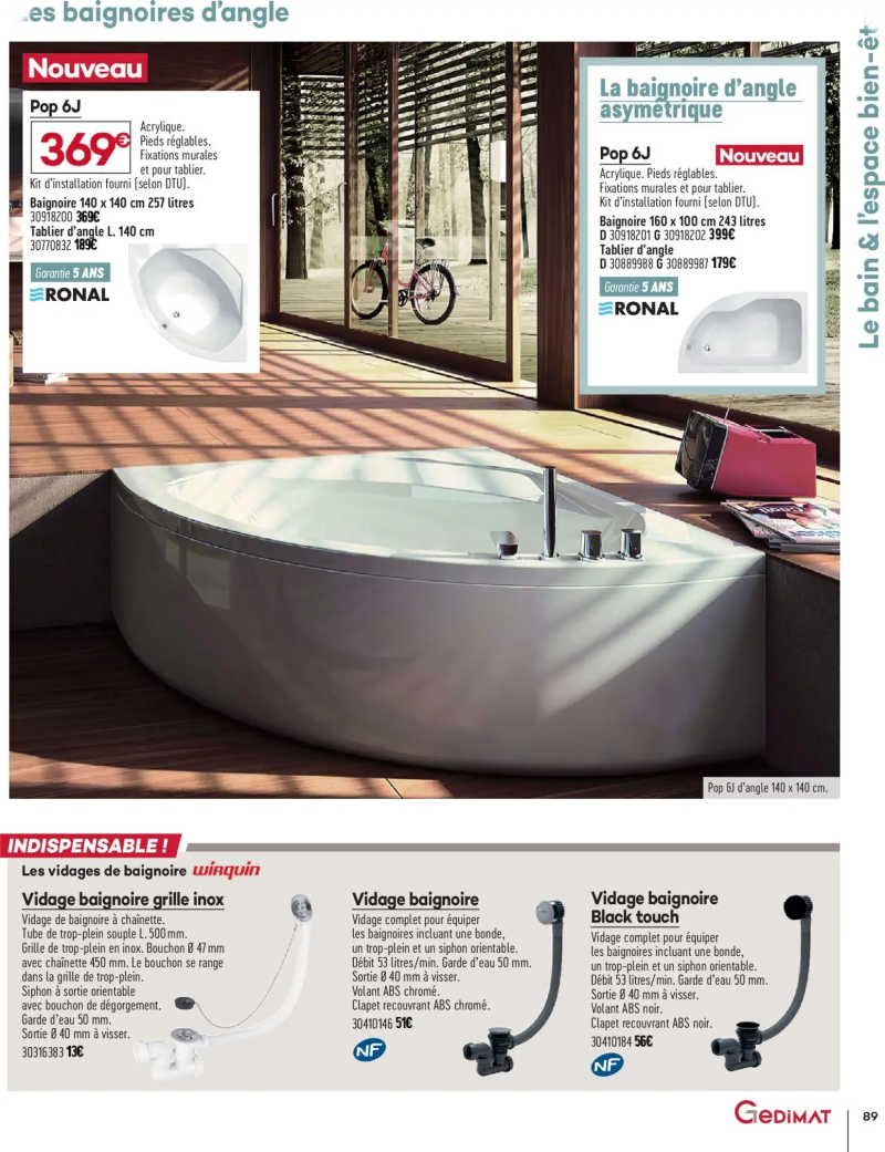 Gedimat catalogue du 01/04 – page 89