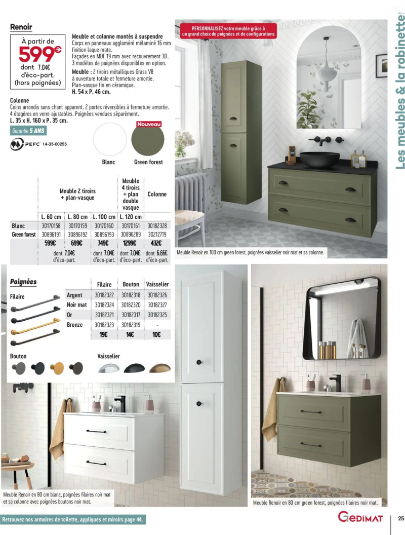 Gedimat catalogue du 01/04 – page 25