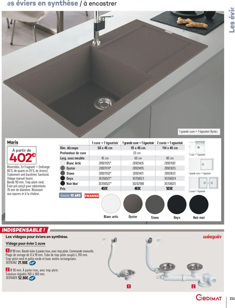 Gedimat catalogue du 01/04 – page 211