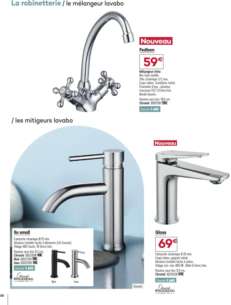 Gedimat catalogue du 01/04 – page 38