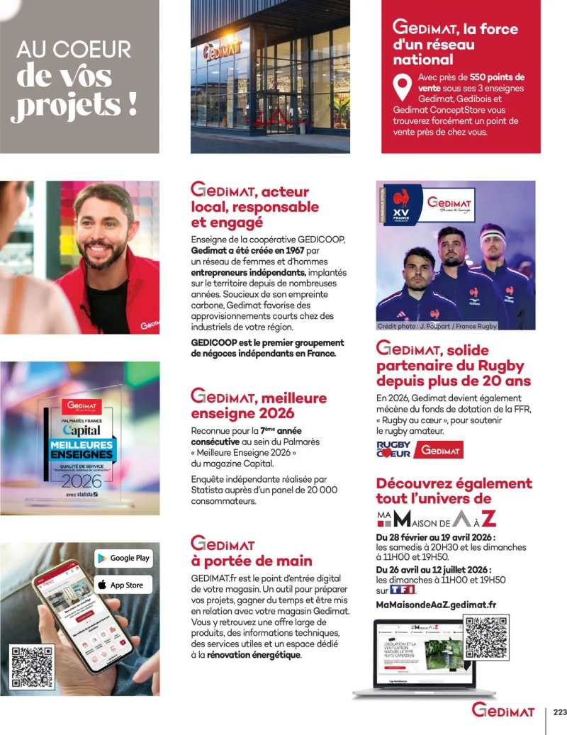 Gedimat catalogue du 01/04 – page 223