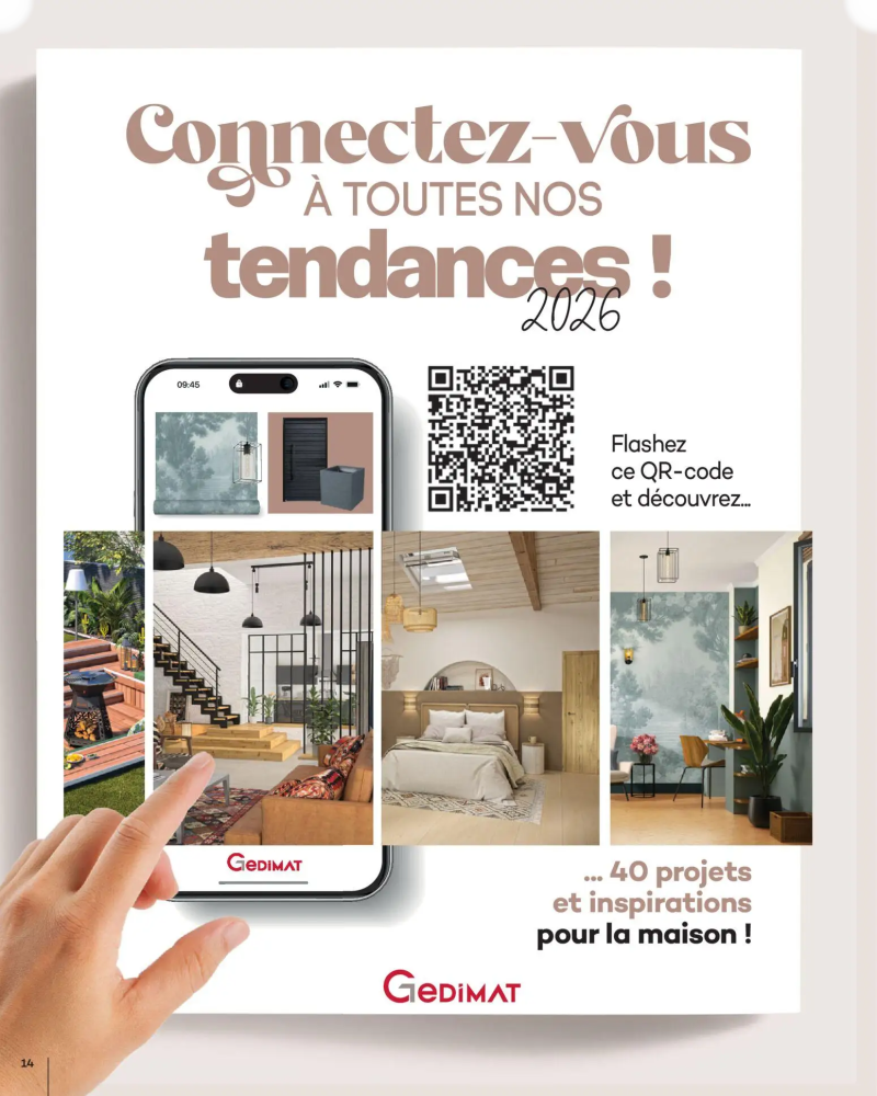 Gedimat catalogue du 01/04 – page 14