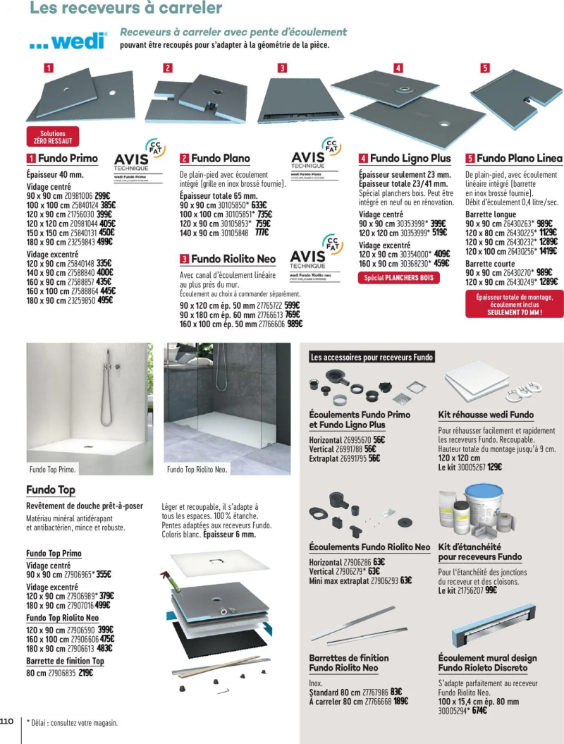 Gedimat catalogue du 01/04 – page 110