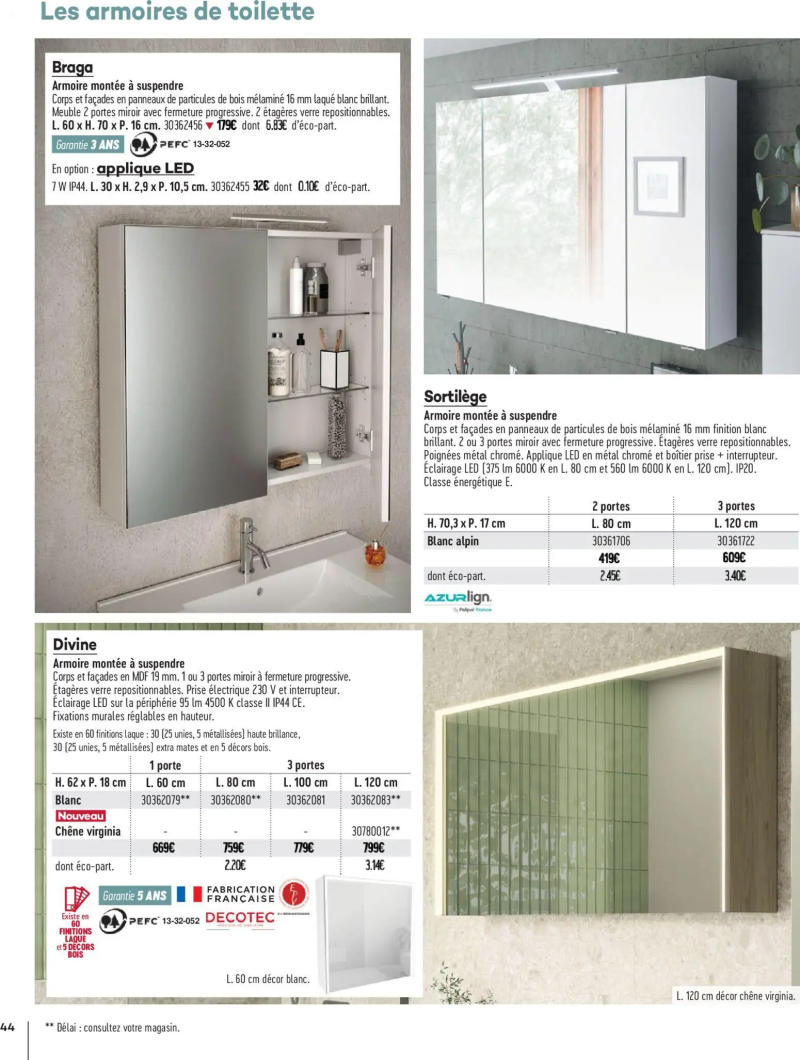 Gedimat catalogue du 01/04 – page 44