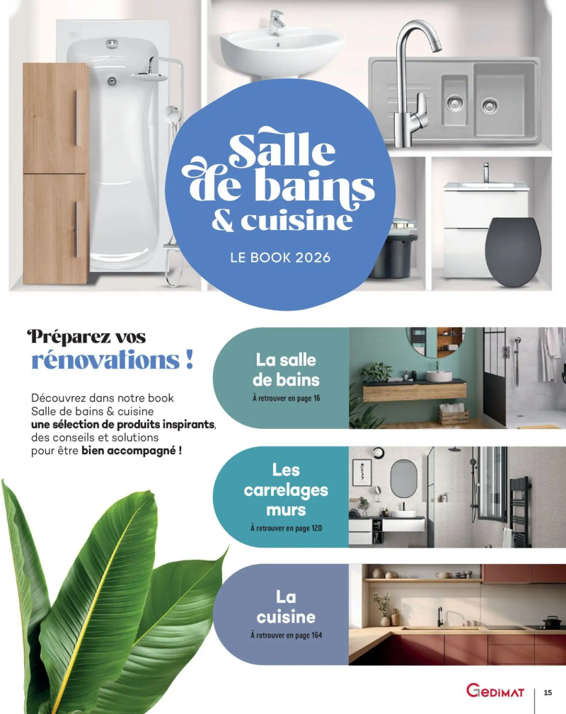 Gedimat catalogue du 01/04 – page 15