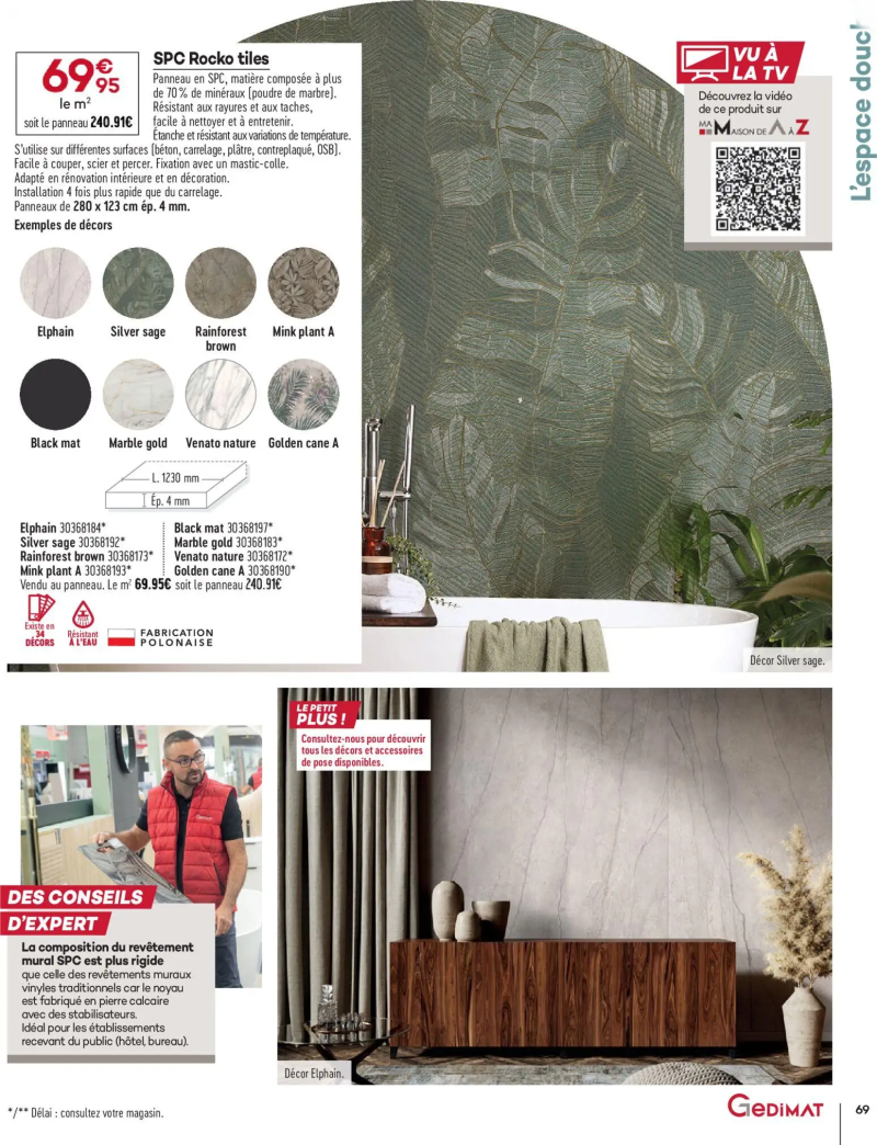 Gedimat catalogue du 01/04 – page 69