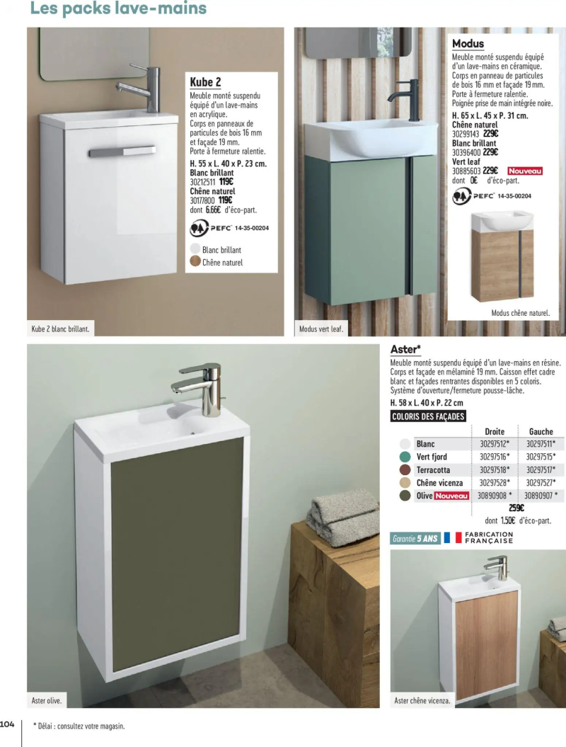 Gedimat catalogue du 01/04 – page 104