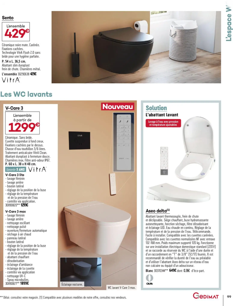 Gedimat catalogue du 01/04 – page 99