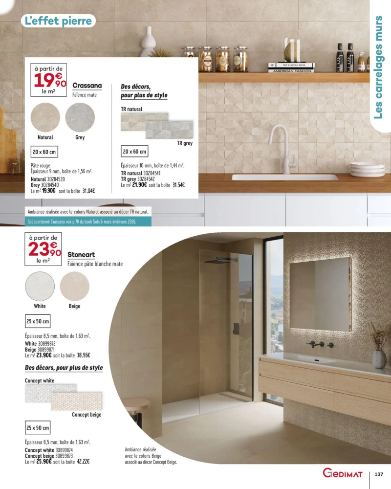 Gedimat catalogue du 01/04 – page 137