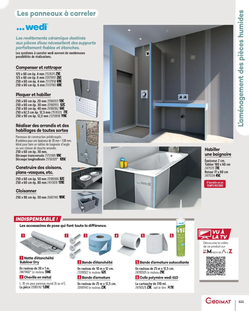 Gedimat catalogue du 01/04 – page 111