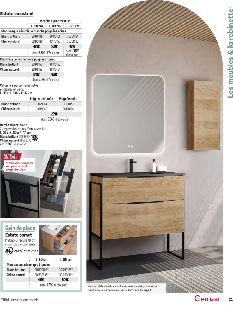 Gedimat catalogue du 01/04 – page 21