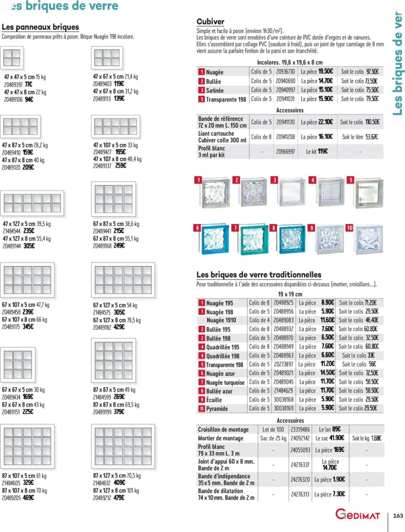 Gedimat catalogue du 01/04 – page 163