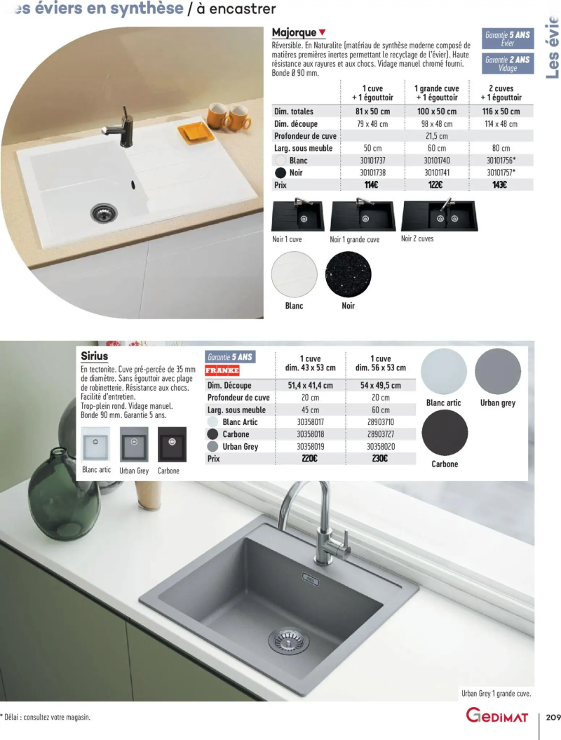 Gedimat catalogue du 01/04 – page 209