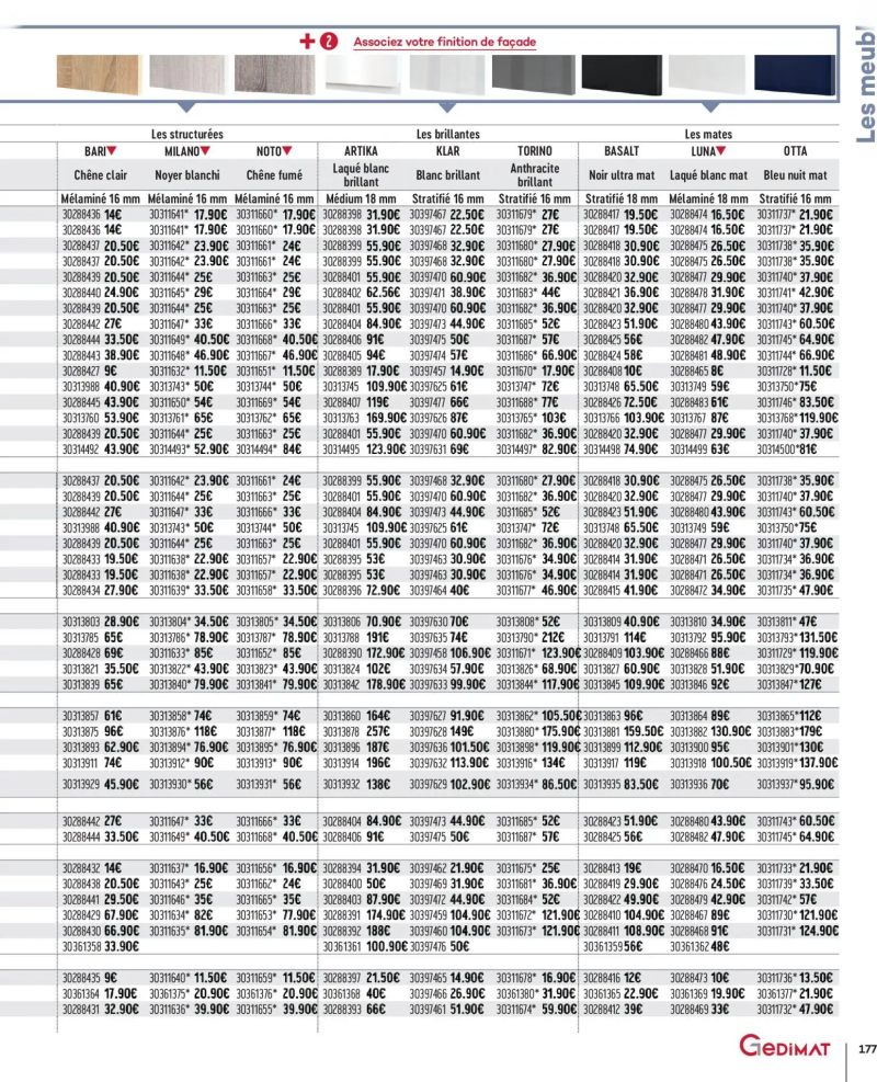 Gedimat catalogue du 01/04 – page 177