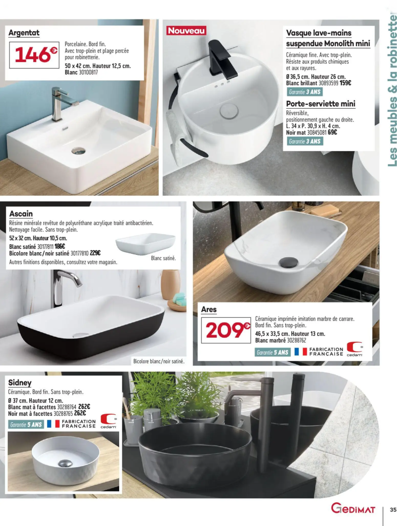Gedimat catalogue du 01/04 – page 35
